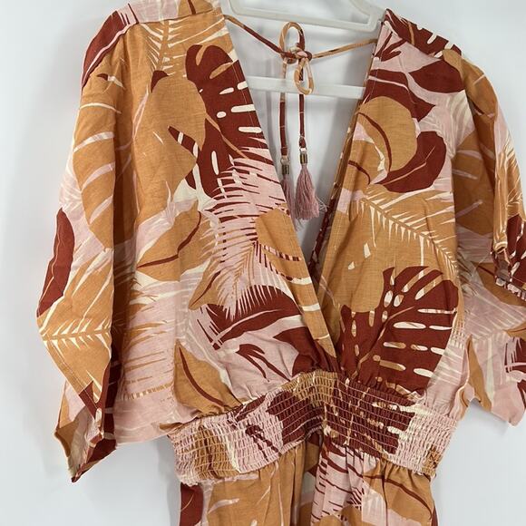 Anthropologie | L Space Sungazer Dress Tropical Print S - Picture 5 of 10